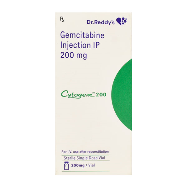 Cytogem 200mg Injection