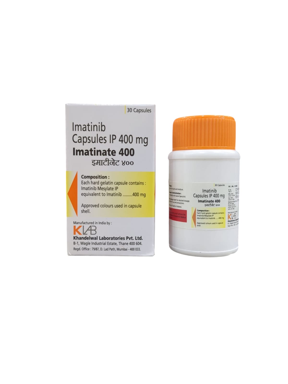Imatinate 400mg Tablet